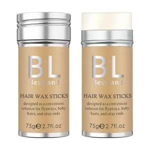 BestLand Hair Wax Stick, Flyaways Hair Stick Non-greasy Styling Wax Stick for Hair Edge Control Hair Finishing Slick Wax Stick Flyaways Edge Frizz Baby Hairs (2.7 Fl Oz (Pack of 1))
