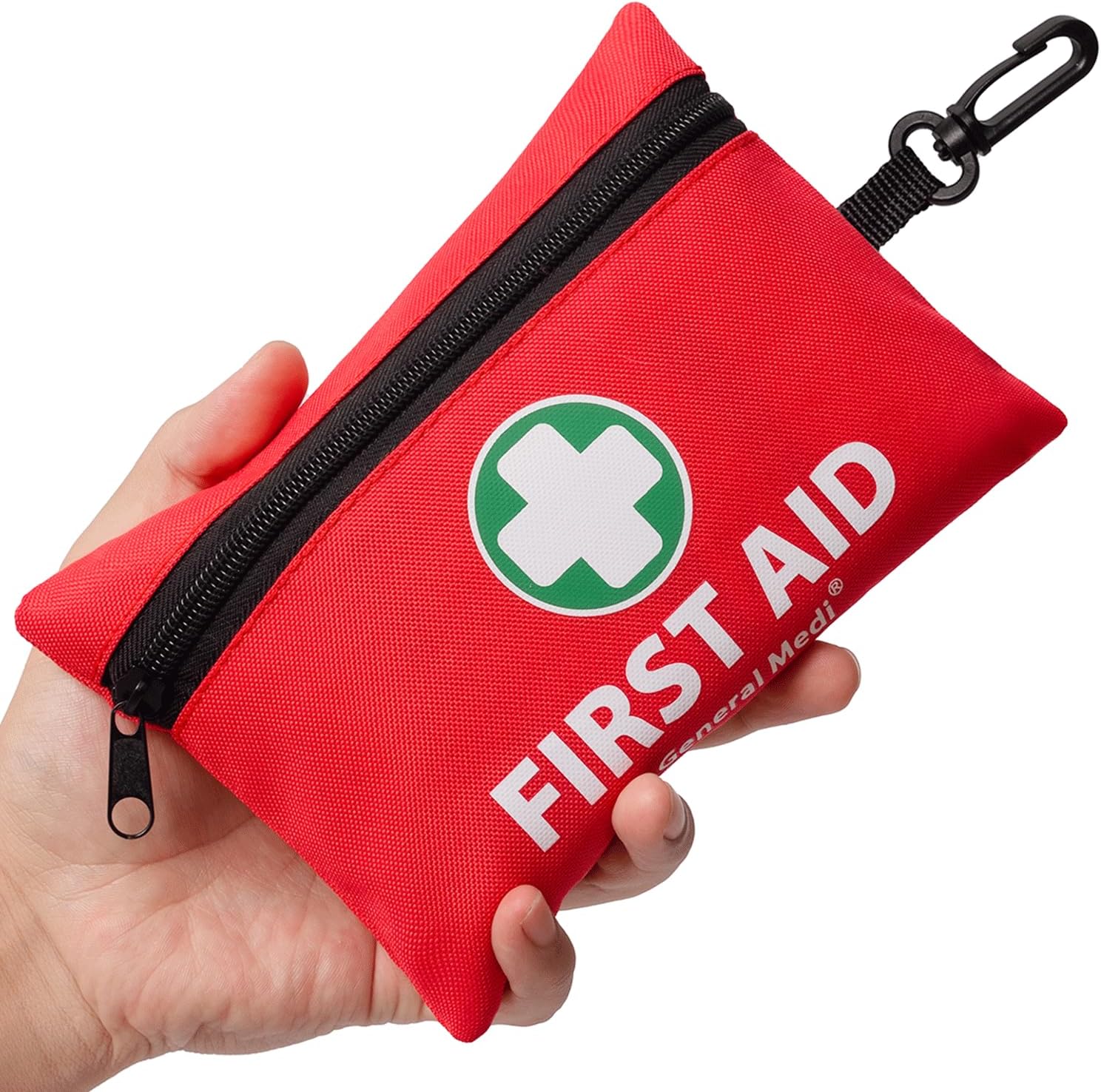General Medi Mini First Aid Kit, 110 Piece Small First Aid Kit – Includes Emergency Foil Blanket, Scissors for Travel, Home, Office, Vehicle, Camping, Workplace & Outdoor (Red) General Medi Mini First Aid Kit, 110 Piece Small First Aid Kit – Includes Emergency Foil Blanket, Scissors for Travel, Home, Office, Vehicle, Camping, Workplace & Outdoor (Red)