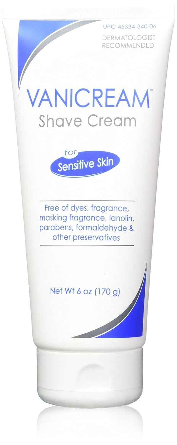 Vanicream Shave Cream for Sensitive Skin 6 Oz 2 Pack Vanicream Shave Cream for Sensitive Skin 6 Oz 2 Pack