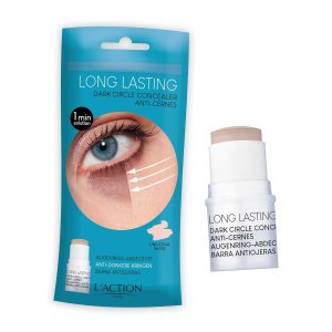L’Action Paris Long Lasting Dark Circle Concealer, Creamy Make Up Concealer Stick, Long-Lasting Formula Hides Dark Circles and Discolourations, Universal Shade 4g