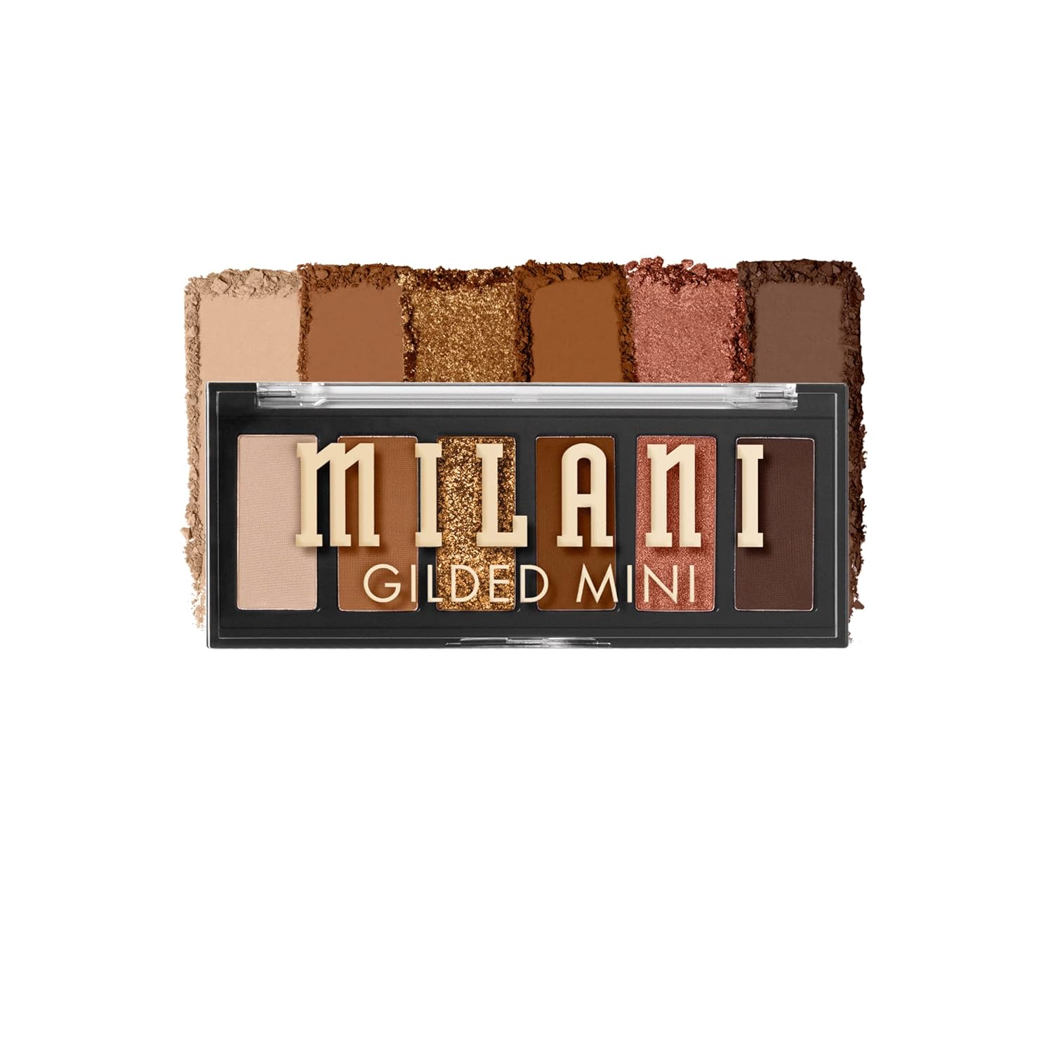 Milani Gilded Mini Eyeshadow Palette with 6 Matte & Shimmer Hues – Champagne Problems Milani Gilded Mini Eyeshadow Palette with 6 Matte & Shimmer Hues – Champagne Problems