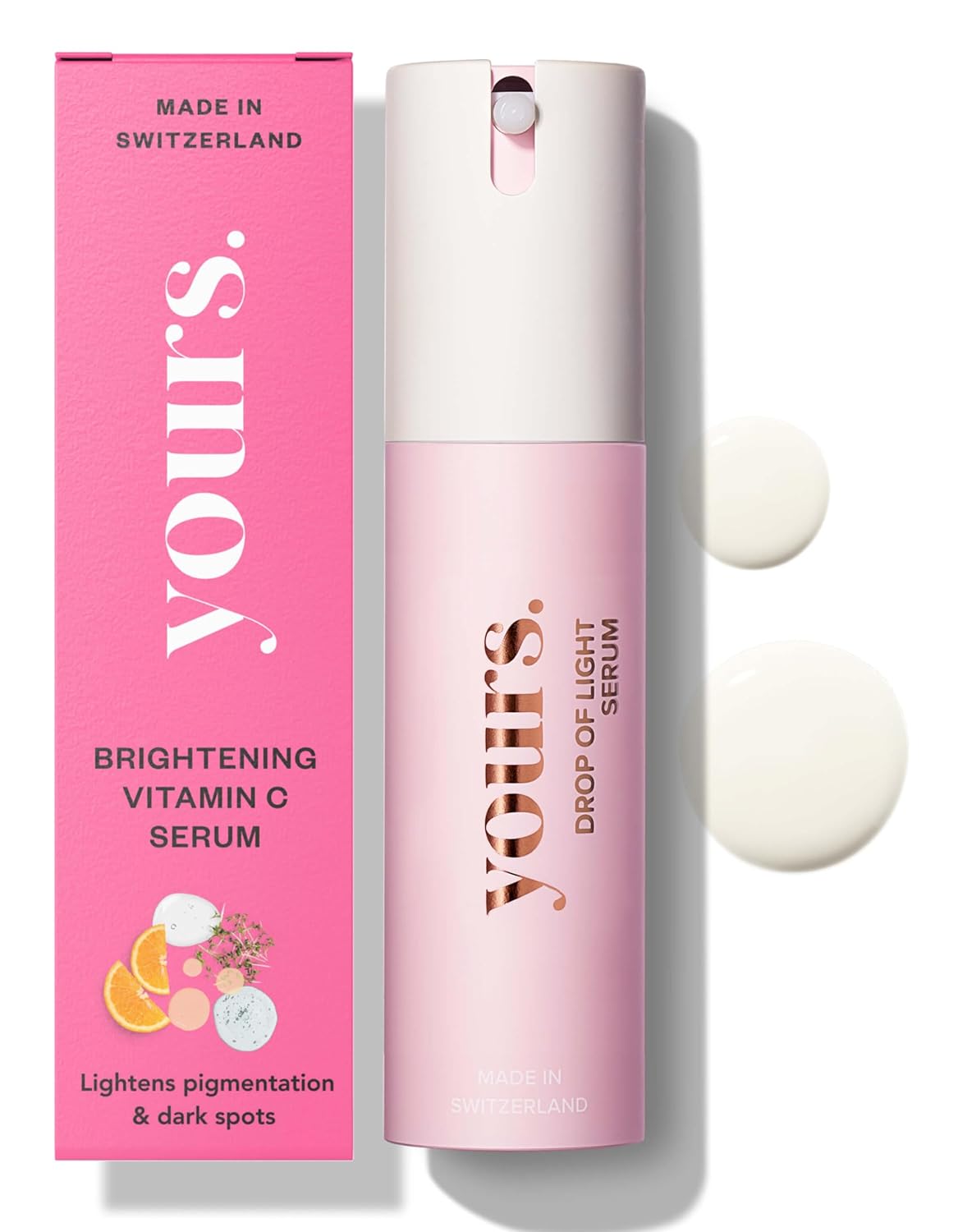 YOURS Anti-Pigmentation Serum- Vitamin C & Niacinamide- Lightens Pigmentation, Dark Spots and Acne Scars, Brightens Dull Skin, Improves Skin Tone & Skin Texture, 1 Fl Oz YOURS Anti-Pigmentation Serum- Vitamin C & Niacinamide- Lightens Pigmentation, Dark Spots and Acne Scars, Brightens Dull Skin, Improves Skin Tone & Skin Texture, 1 Fl Oz