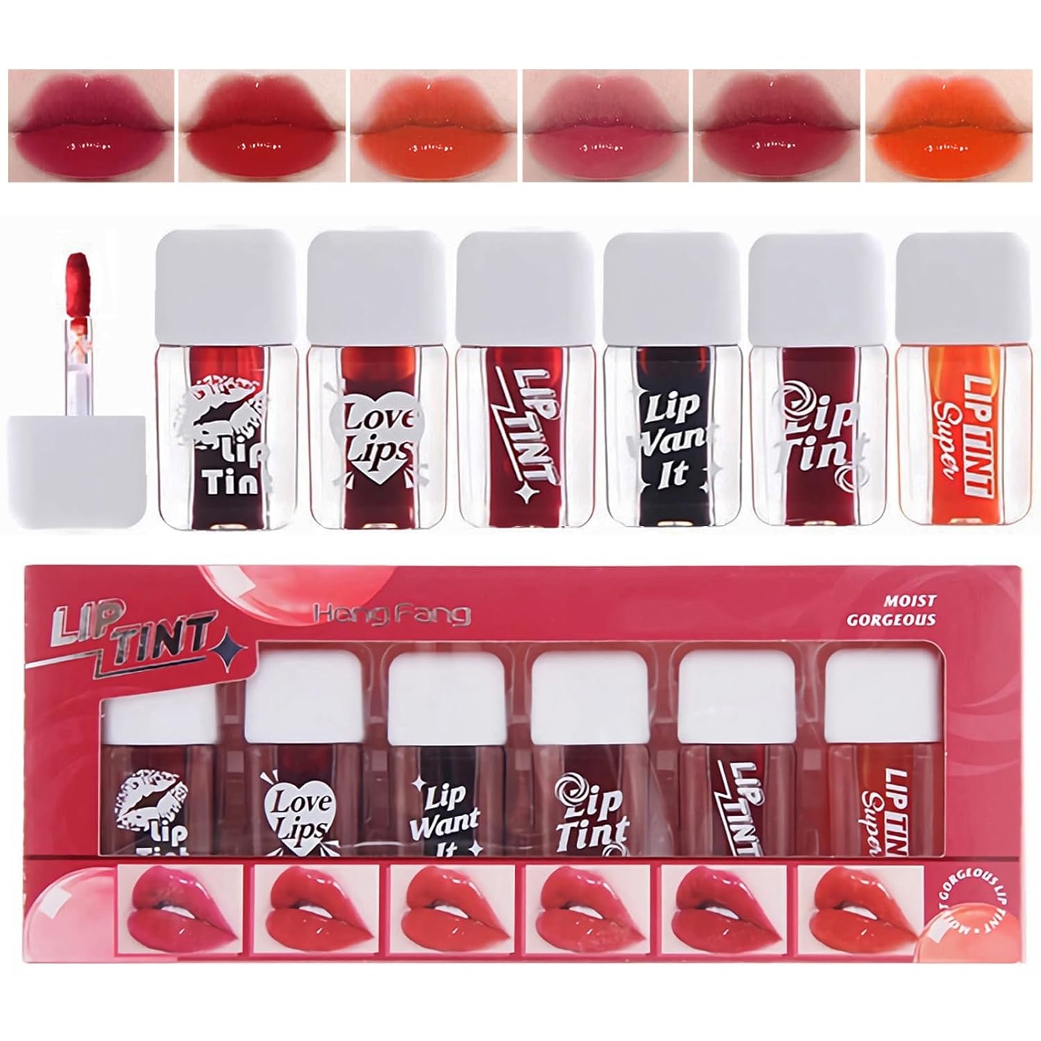 Yasovigi Lip Tint Lip Stain Set, 6pcs High Moisturizing Lip Gloss Strong Hydrating Lip Balm Care Stick Nourishing Repairing Non-sticky, Moisture&Lighten Lip Lines (6 Packs) Yasovigi Lip Tint Lip Stain Set, 6pcs High Moisturizing Lip Gloss Strong Hydrating Lip Balm Care Stick Nourishing Repairing Non-sticky, Moisture&Lighten Lip Lines (6 Packs)