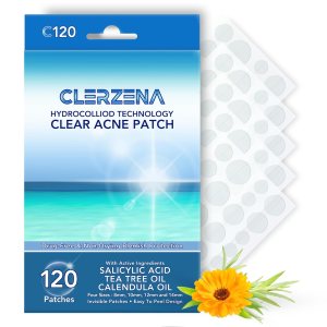 Clear Pimple Patches for Face – Hydrocolloid Acne Patches Salicylic Acid Tea Tree Oil Calendula Oil – Acne Patch Zit Stickers – Acne Dots for Skin Care