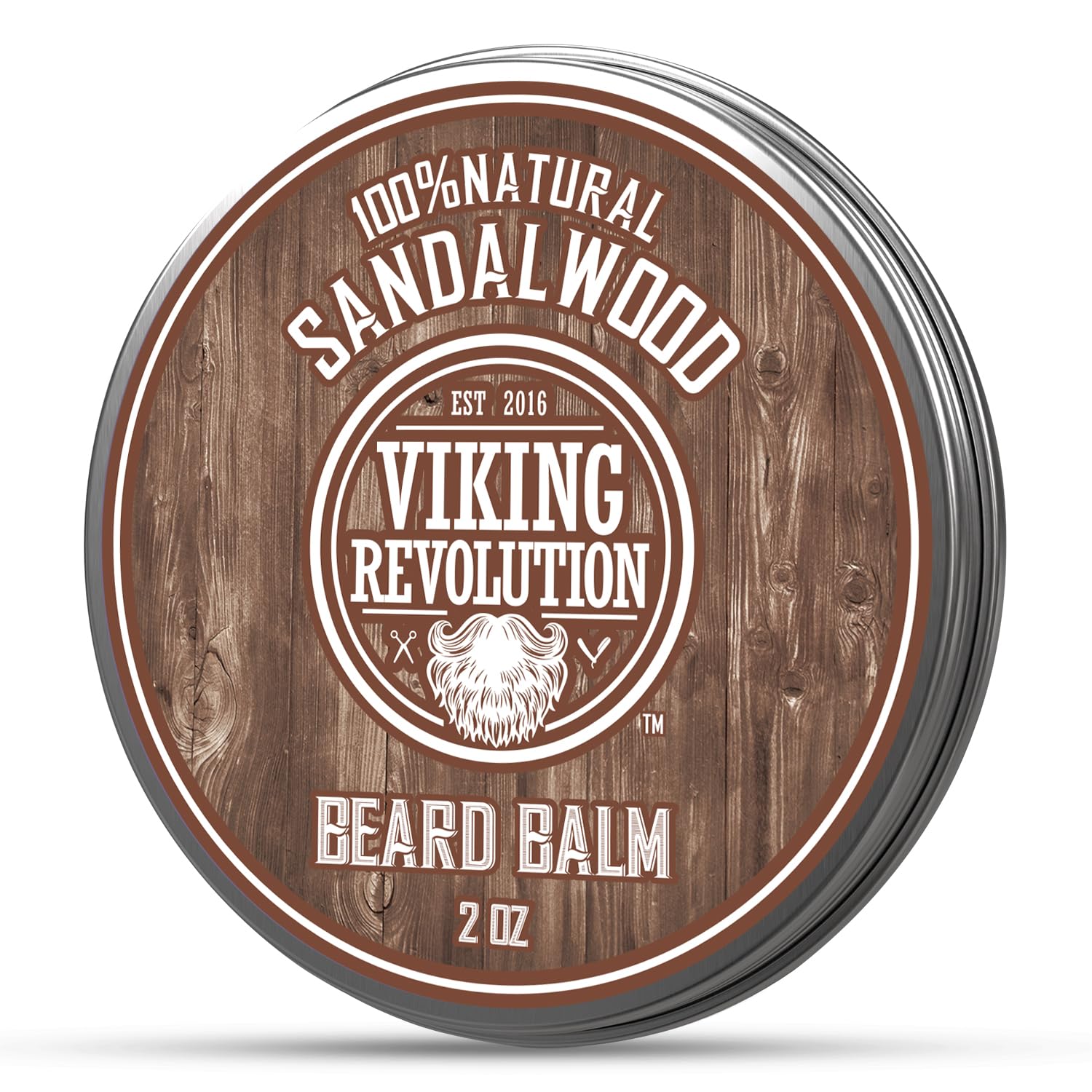Viking Revolution Beard Balm with Sandalwood Scent and Argan & Jojoba Oils- Styles, Strengthens & Softens Beards & Mustaches – Leave in Conditioner Wax for Men (1 Pack) Viking Revolution Beard Balm with Sandalwood Scent and Argan & Jojoba Oils- Styles, Strengthens & Softens Beards & Mustaches – Leave in Conditioner Wax for Men (1 Pack)