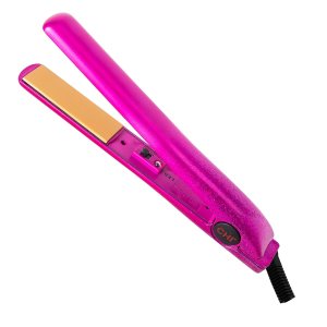 CHI Original Ceramic Hair Straightener Flat Iron | 1 Inch Ceramic Floating Plates | Quick Heat Up | Analog On/Off Switch | Glazing Fuchsia