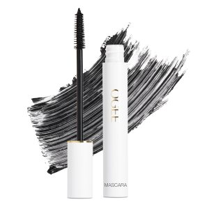 Ogee Beyond Clean Volumizing Mascara – Certified Organic Black Mascara for Volume and Length – Lengthening Mascara for Sensitive Eyes