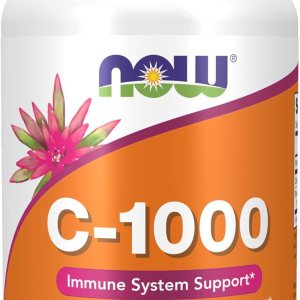 NOW Supplements, Vitamin C-1,000 with 100 mg of Bioflavonoids, Antioxidant protection*, 100 Veg Capsules
