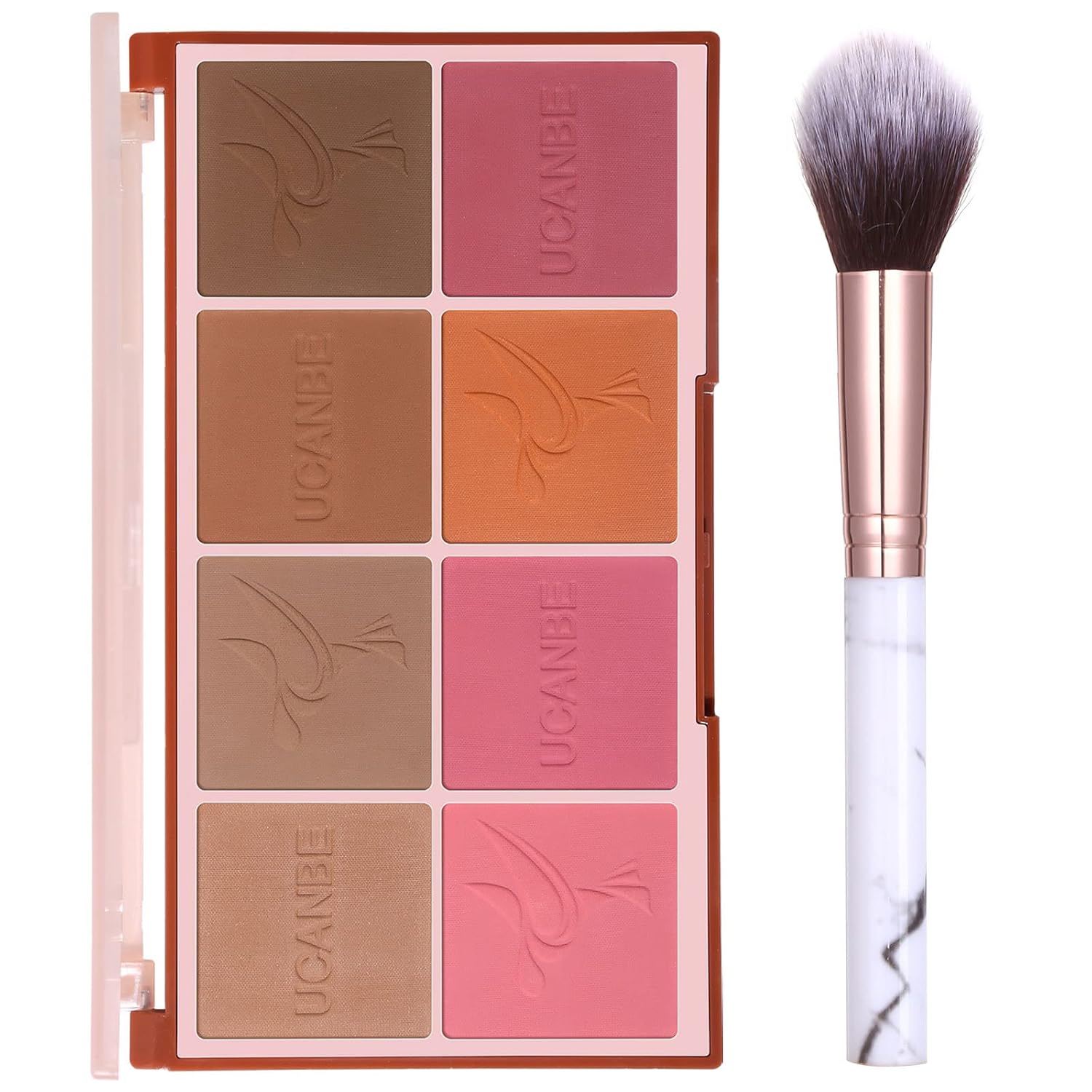 8 Colors Face Matte Blush Palette Shading Blusher with Brush – Buildable Facial Cheek Blusher Contour Bronzing Pressed Powder Makeup Pallet Women Gift Set (01 Matte) 8 Colors Face Matte Blush Palette Shading Blusher with Brush – Buildable Facial Cheek Blusher Contour Bronzing Pressed Powder Makeup Pallet Women Gift Set (01 Matte)