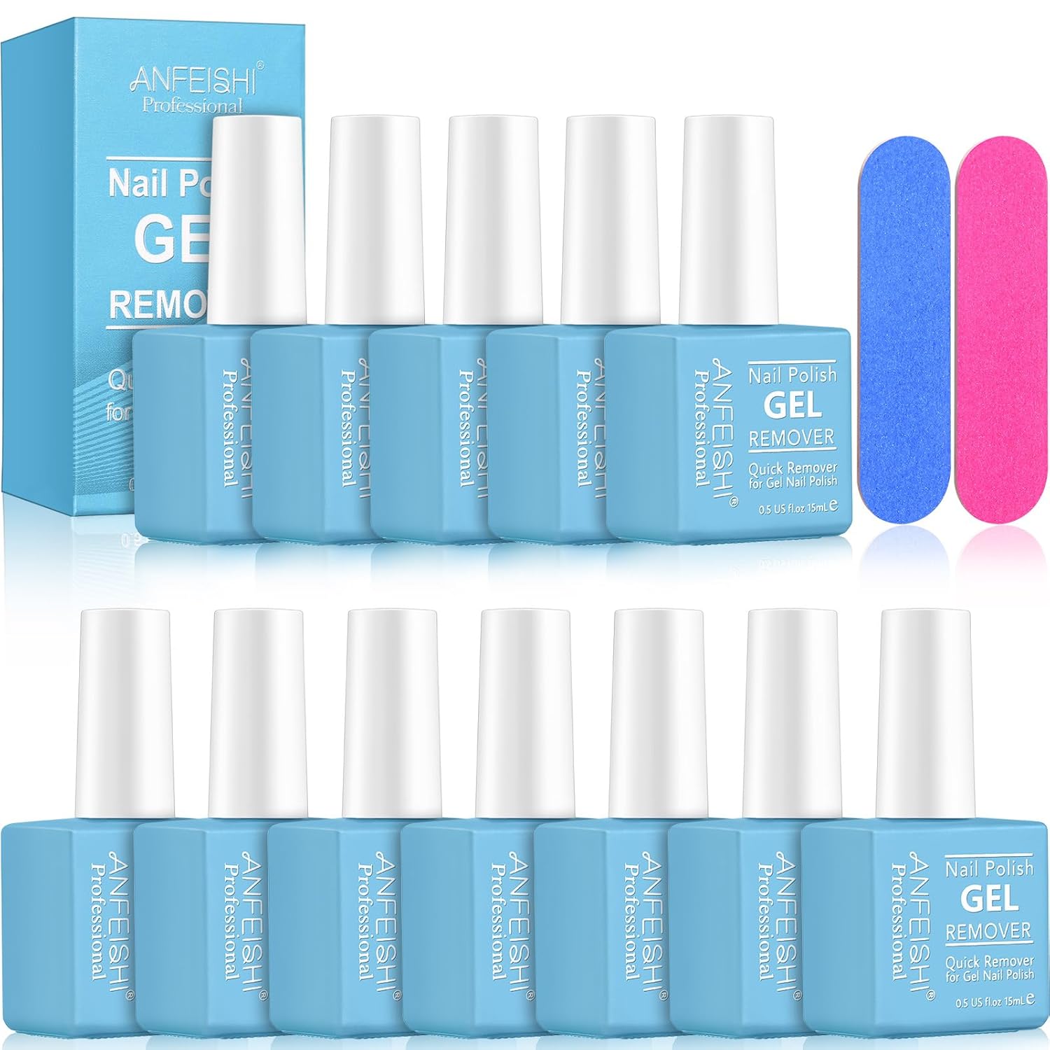 12 Pack Gel Nail Polish Remover 15ml, Remove Gel Nail Polish Within 3-5 Minutes Quickly and Easily No Need for Foil No Soaking or Wrapping 12 Pack Gel Nail Polish Remover 15ml, Remove Gel Nail Polish Within 3-5 Minutes Quickly and Easily No Need for Foil No Soaking or Wrapping