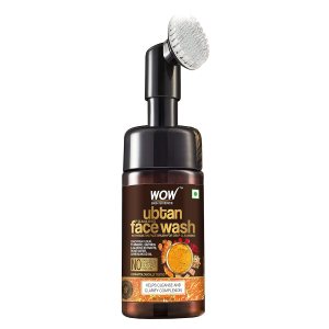 WOW Skin Science Foaming Facial Cleanser – Unisex, Plant-Powered Ingredients, Sulfate-Free, Paraben-Free, 16 oz