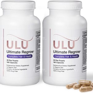 Ultimate Hair Vitamins for Hair Growth – Doctor-Formulated, All Natural w/Biotin, Saw Palmetto, Marine Collagen for Hair Growth and Health (60 Day Supply – 360 Capsules)