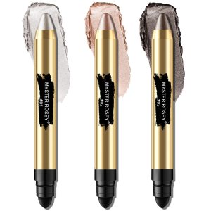 Eyeshadow Pencil Waterproof Eyeshadow Stick – Champagne Pearl Taupe – 3 in One