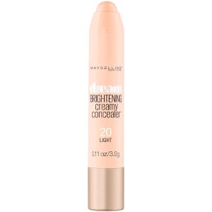 Maybelline New York Dream Brightening Creamy Concealer, Light, 0.11 oz.