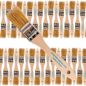 Vermeer Chip Paint Brushes – 36-Pack – 1″ Chip Brushes for Paints, Stains, Varnishes, Glues, & Gesso – Home Improvement – Interior & Exterior Use