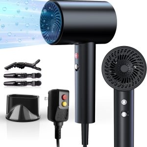 Ionic Hair Dryer hair dryer travel hair dryer secadoras de cabello hair dryers for women hairdryer blow dryer brush hair dryers air fryer accessories for ogreem blowdryer hair blow dryer