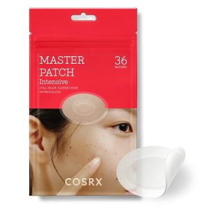 COSRX Master Patch Intensive 36 Patches | Oval-Shaped Hydrocolloid Pimple Patch with Tea Tree Oil | Quick & Easy Blemish, Zit, Spot Treatment | Salicylic Acid & Tea Tree Oil | Korean Skincare