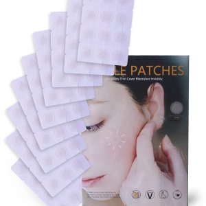 Hydrocolloid Acne Pimple Patch for Covering Zits and Blemishes, Invisible Ultra Thin Spot Stickers for Face and Skin, Vegan-friendly 96 Count