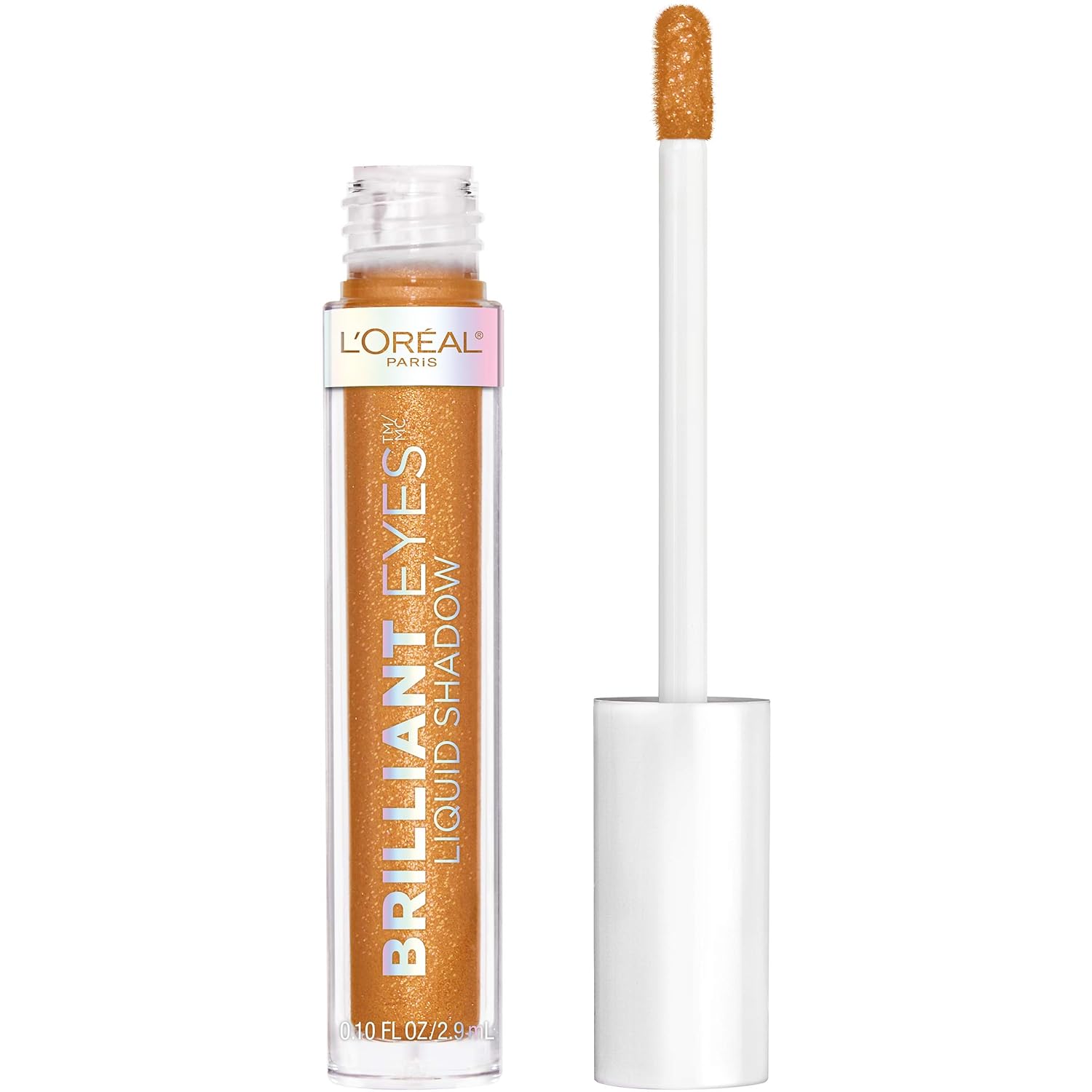 L’Oreal Paris Brilliant Eyes Shimmer Liquid Eye Shadow, Longwearing Lasting Shimmer, Crease Resistant, Flake-Proof, Precision Applicator, Quick Dry, Non-Greasy, Precious Lava, 0.1 oz. L’Oreal Paris Brilliant Eyes Shimmer Liquid Eye Shadow, Longwearing Lasting Shimmer, Crease Resistant, Flake-Proof, Precision Applicator, Quick Dry, Non-Greasy, Precious Lava, 0.1 oz.
