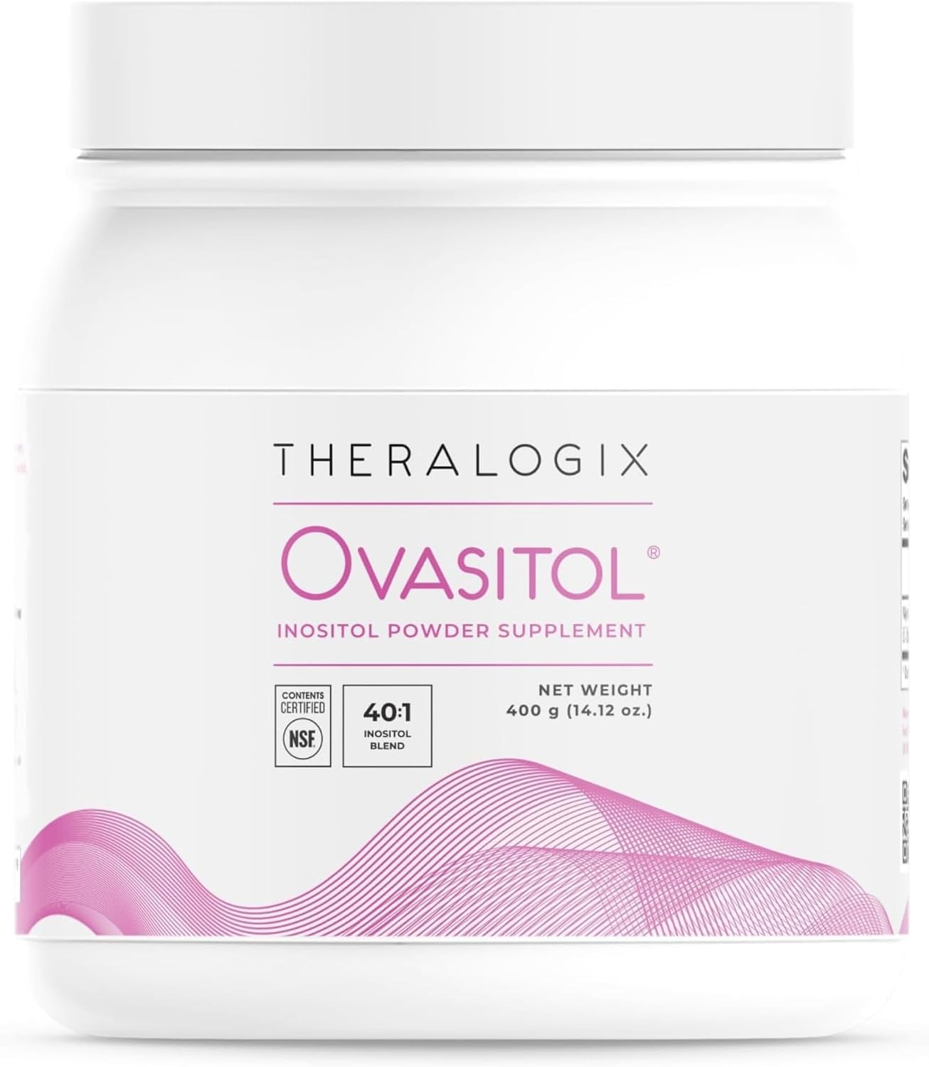 Theralogix Ovasitol Inositol Powder – 90-Day Supply – Myo-Inositol & D-Chiro Inositol for Hormone Balance & Ovarian Function Support* – NSF Certified – 400 g (180 Servings) Theralogix Ovasitol Inositol Powder – 90-Day Supply – Myo-Inositol & D-Chiro Inositol for Hormone Balance & Ovarian Function Support* – NSF Certified – 400 g (180 Servings)