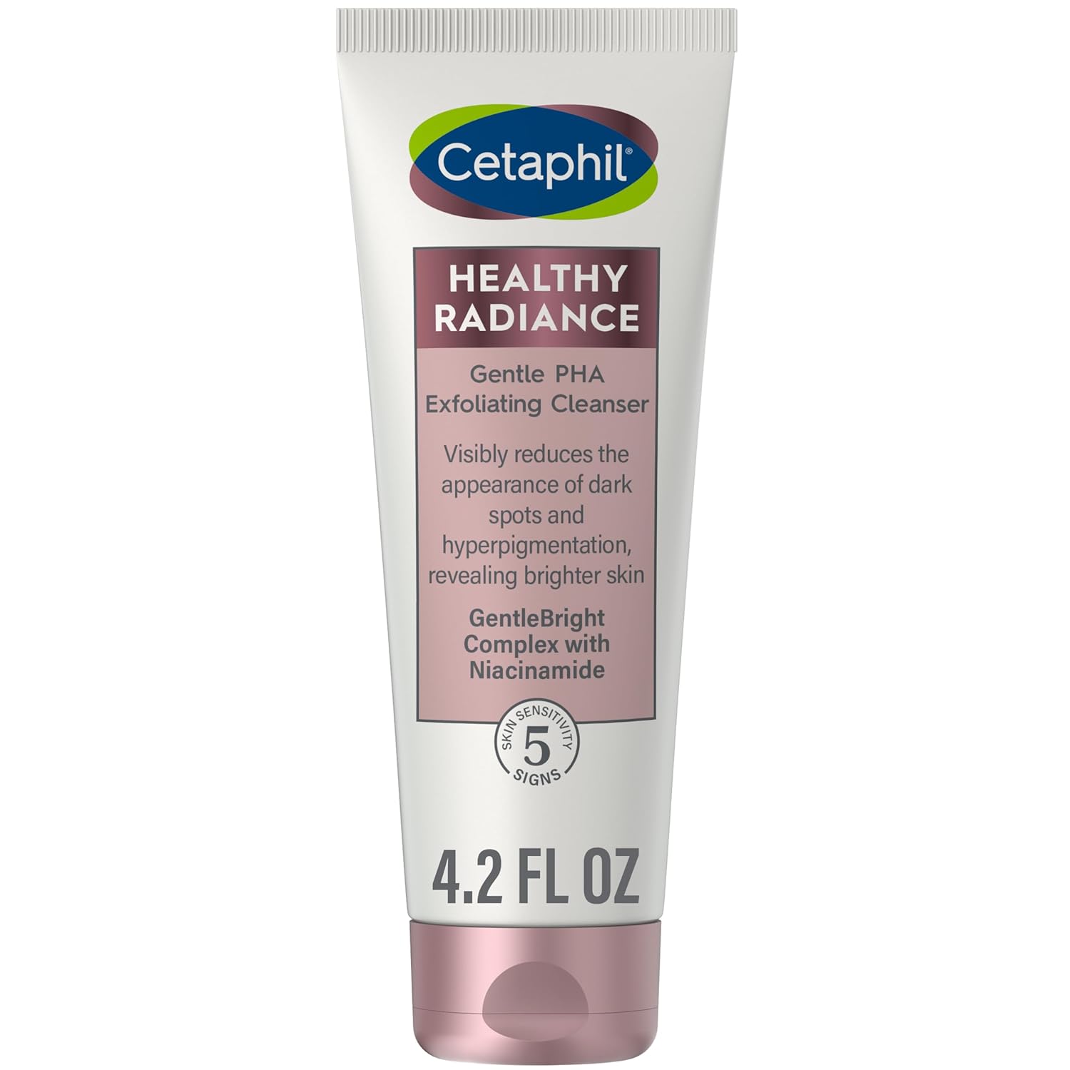 Cetaphil Face Wash, Healthy Radiance Gentle Exfoliating Cleanser, Visibly Reduces Look of Dark Spots and Hyperpigmentation, Designed for Sensitive Skin, Hypoallergenic, Fragrance Free, 4.2oz Cetaphil Face Wash, Healthy Radiance Gentle Exfoliating Cleanser, Visibly Reduces Look of Dark Spots and Hyperpigmentation, Designed for Sensitive Skin, Hypoallergenic, Fragrance Free, 4.2oz
