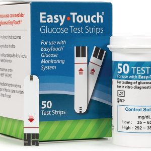 Easy-Touch Glucose Test Strips 50 Count (2pack)