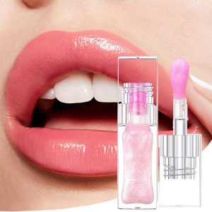 NEW Cubtosmile Lip Gloss – PH Lip Oil Color Changing, Magic Color Changing Lip Oil, Chromascopic Lip Oil, Lip Changing Lip Gloss, Overalledo Lip Oil (2pcs)