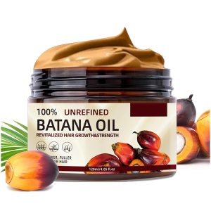 Batana Oil for Hair Growth, Batana Oil Organic Raw, 100% Unrefined Batana Oil 4 Oz, Revitalized Hair Growth & Strength, Batana Conditioner for Men and Women