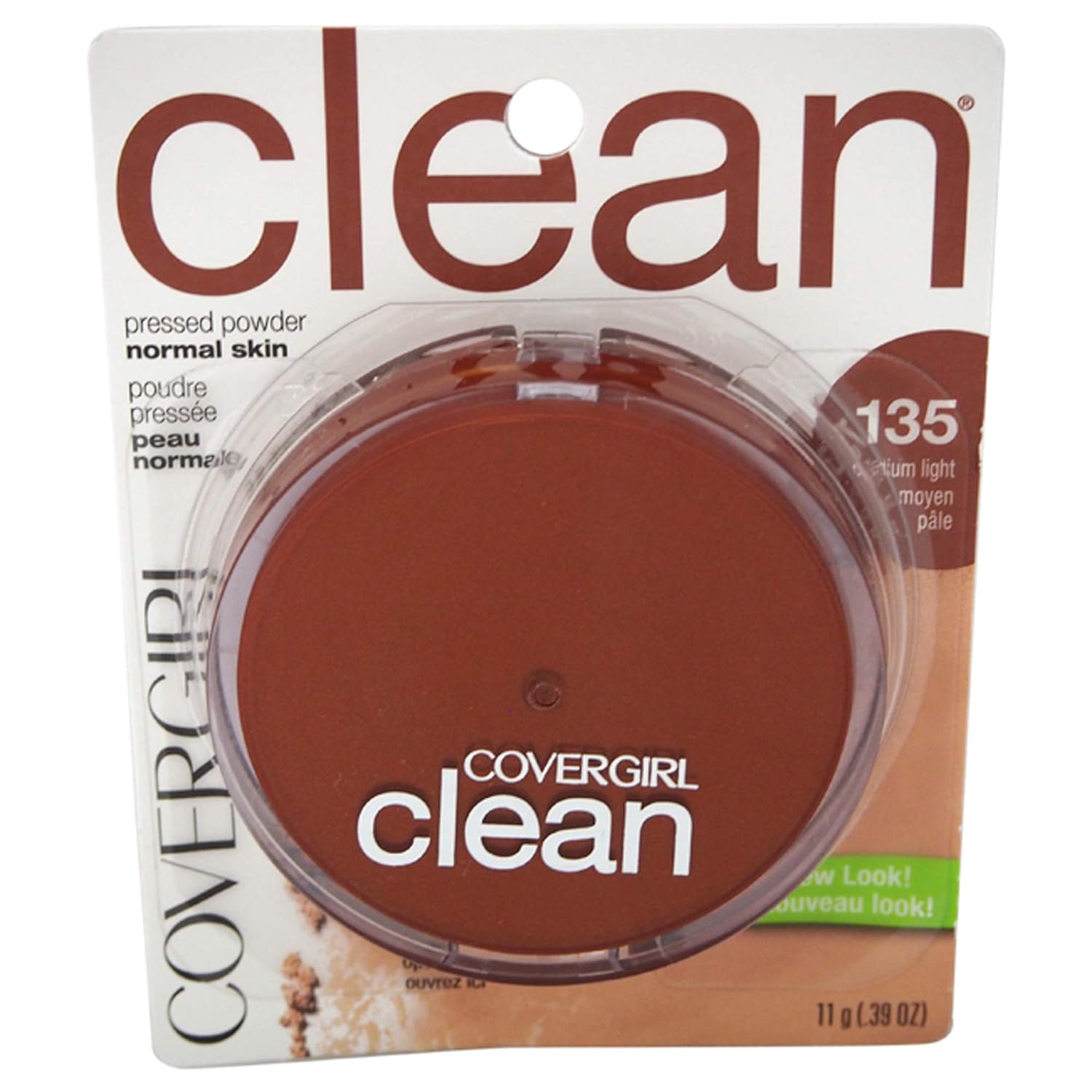 Covergirl Clean Pressed Powder, 135 Medium Light Covergirl Clean Pressed Powder, 135 Medium Light