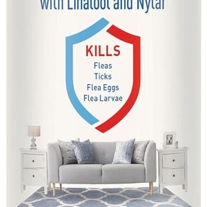 Adams Carpet Powder With Linalool and Nylar, Kills Fleas and Ticks On Contact, Kills All Stages of the Flea Life Cycle, 30 Day Protection, Freshens and Deodorizes, Treats Up to 400 Sq Ft, 1LB