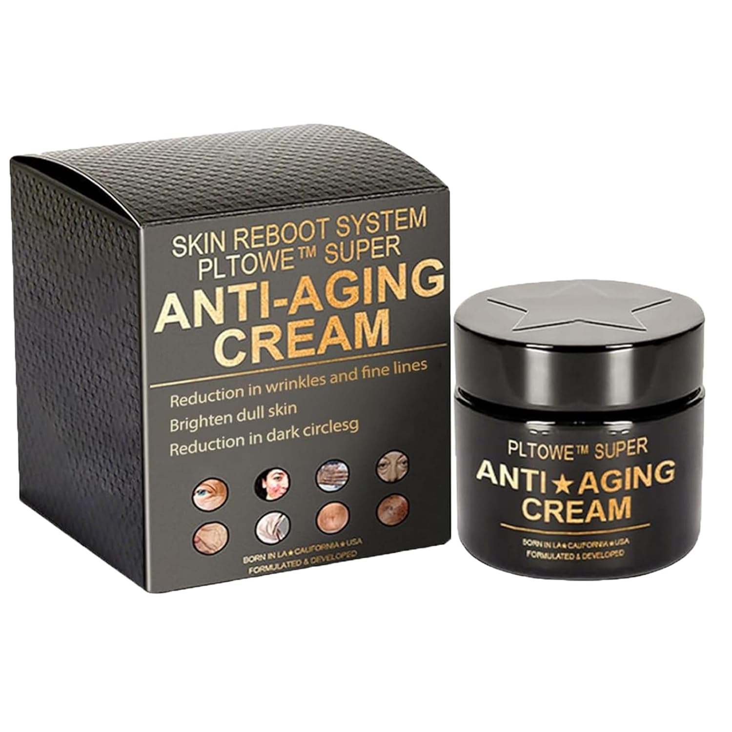 PLTOWE Super Anti-Aging Cream, Aging Cream for Skin Reboot System, Anti-Wrinkle Multi-Purpose Cream for All Skin Types(1pcs) PLTOWE Super Anti-Aging Cream, Aging Cream for Skin Reboot System, Anti-Wrinkle Multi-Purpose Cream for All Skin Types(1pcs)