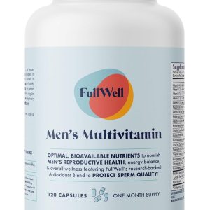 Men’s Daily Multivitamin with Vitamin D, Antioxidants, Choline, and B Vitamins for Optimal Sperm Quality, Hormone Health, and Overall Male Fertility, 3rd Party Tested, 30 Servings