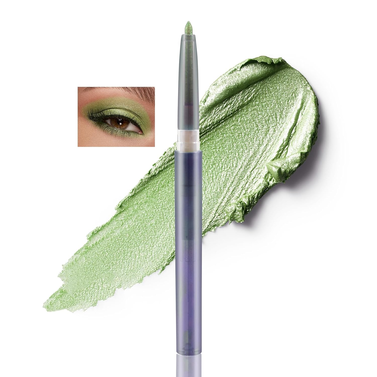 Boobeen Glitter Eyeshadow Stick, Pigmented Shiny Cream Eye Shadow Pencil Waterproof, Eye Brightener Stick for Women to Create Shimmer Eye Makeup Boobeen Glitter Eyeshadow Stick, Pigmented Shiny Cream Eye Shadow Pencil Waterproof, Eye Brightener Stick for Women to Create Shimmer Eye Makeup