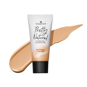 essence cosmetics Pretty Natural hydrating foundation 24h long lasting makeup 30ml (030 Neutral Ivory)