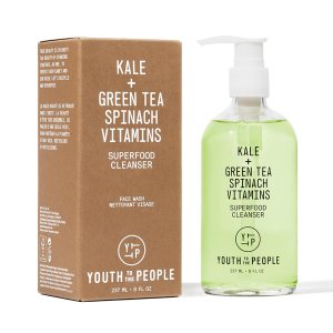 Youth To The People Superfood Facial Cleanser – Kale and Green Tea Cleanser – Gentle Face Wash, Makeup Remover + Pore Minimizer for All Skin Types – Vegan