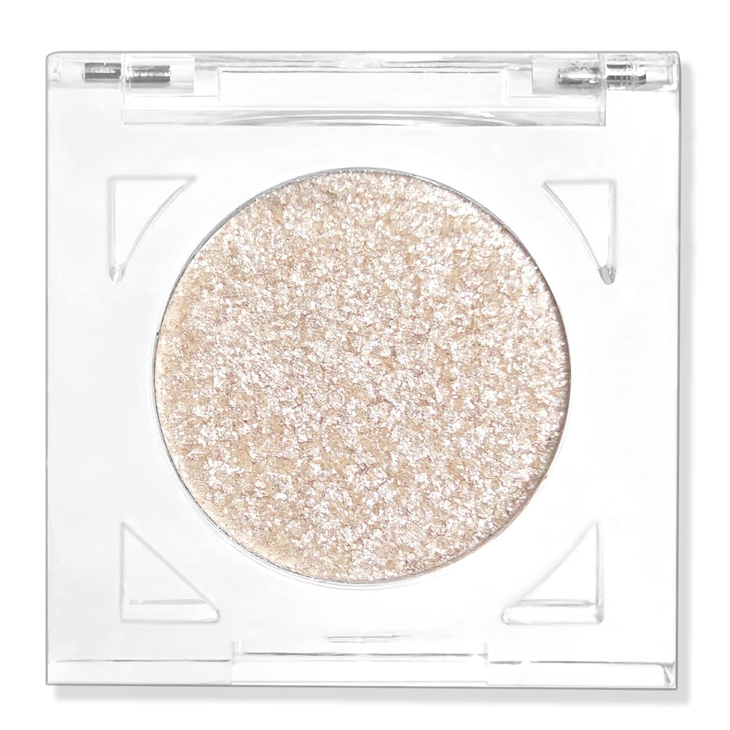 Erinde Shimmer Glitter Eyeshadow Palette, Korean Eye Glitter Makeup, Ultra-Blendable, Sparkle Silver Champagne Gold Eye Shadow, Single Shade Metallic Pigmented Color, 02# Erinde Shimmer Glitter Eyeshadow Palette, Korean Eye Glitter Makeup, Ultra-Blendable, Sparkle Silver Champagne Gold Eye Shadow, Single Shade Metallic Pigmented Color, 02#