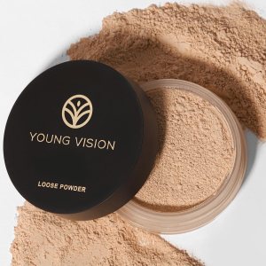 YOUNG VISION Flawless Finish Loose Powder – Translucent Setting Powder, Blurs Fine Lines & Imperfections, Lightweight, Long-Lasting, Suitable for All Skin Types, Makeup Essential…