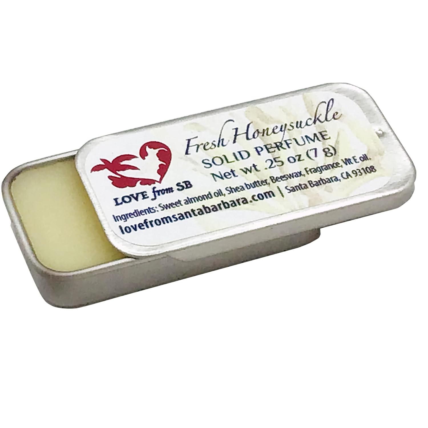 Compact Personal Fresh Honeysuckle Solid Perfume | Luxurious Artisan Spa Gift for Her | Convenient, fits in your purse or travel bag | Honeysuckle Perfume Compact Personal Fresh Honeysuckle Solid Perfume | Luxurious Artisan Spa Gift for Her | Convenient, fits in your purse or travel bag | Honeysuckle Perfume