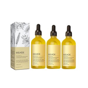 Veganic Natural Hair Growth Oil, Veganic Hair Oil,Carvenchi Natural Hair Gro, Rosemary Oil for Hair Growth Organic, Rosemary Hair Growth Oil for Dry Damaged Hair and Growth Thin Hair (60ml*3PCS)