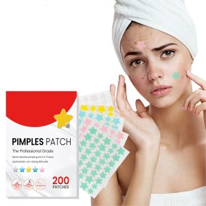 Yoidesu Acne Pimple Patch, 400Pcs Hydrocolloid Pimple Pads Pimple Patches for Face, Cute Acne Spot Healing Patch Invisible Zit Patches Blemish Patches Cover Patches Stickers for Pimple