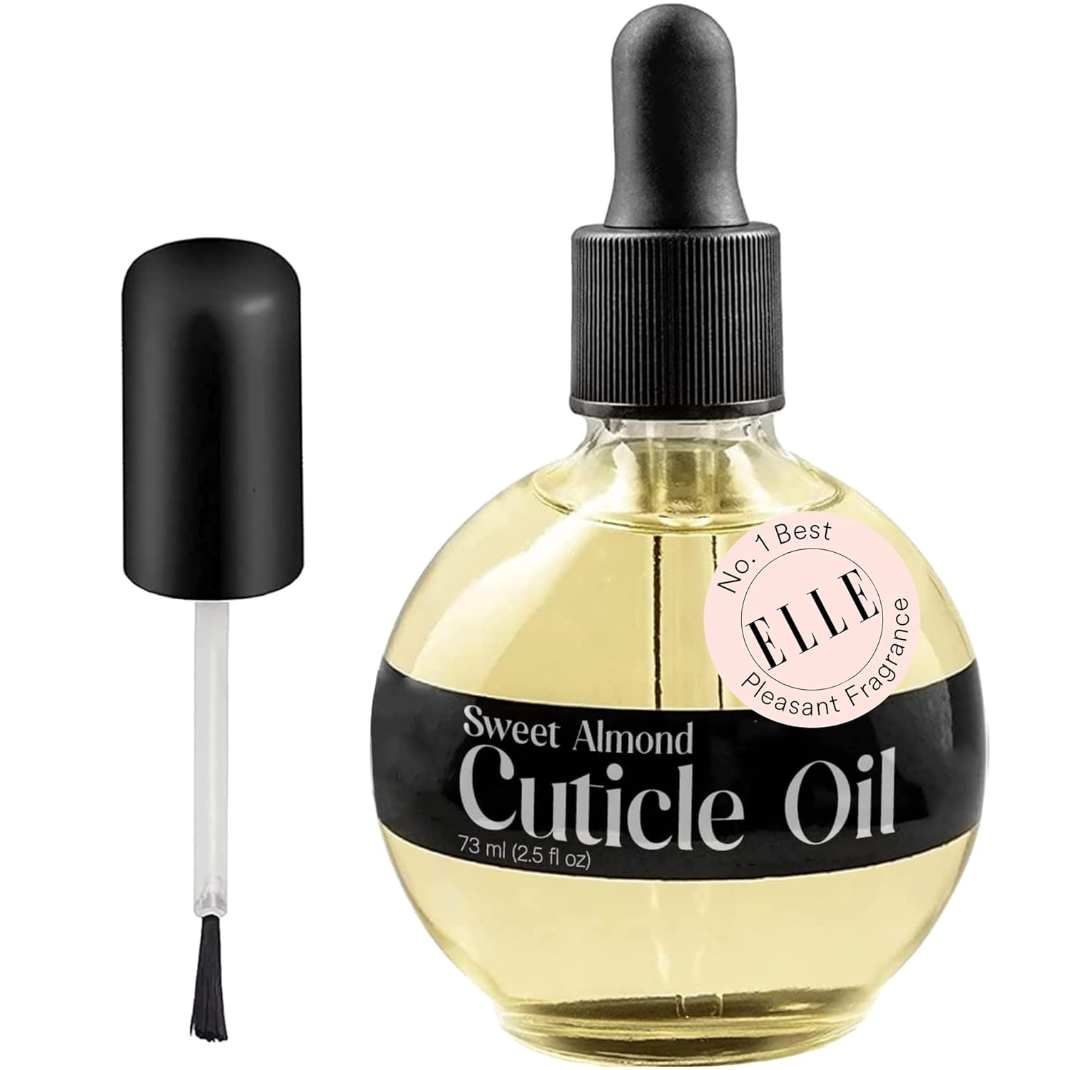 C CARE Sweet Almond Cuticle Oil For Nails – Repairs Cuticles Overnight – Moisturizes and Strengthens Nails and Cuticles – Dropper & Brush included – 2.5oz C CARE Sweet Almond Cuticle Oil For Nails – Repairs Cuticles Overnight – Moisturizes and Strengthens Nails and Cuticles – Dropper & Brush included – 2.5oz