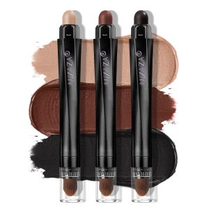 Classic 3PCS Neutral Eyeshadow Stick Makeup Set, Matte Cream Eye Shadow Eyeliner Brightener Pencil Crayon – I2