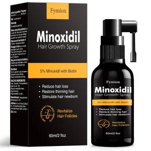 5% Minoxidil for Men and Women Hair Growth Oil, Minoxidil 5 Percent Spray, Biotin Hair Growth Serum, Natural Hair Regrowth Treatment for Hair Loss Hair Thinning, Thicker Fuller Healthier Hair 60ml