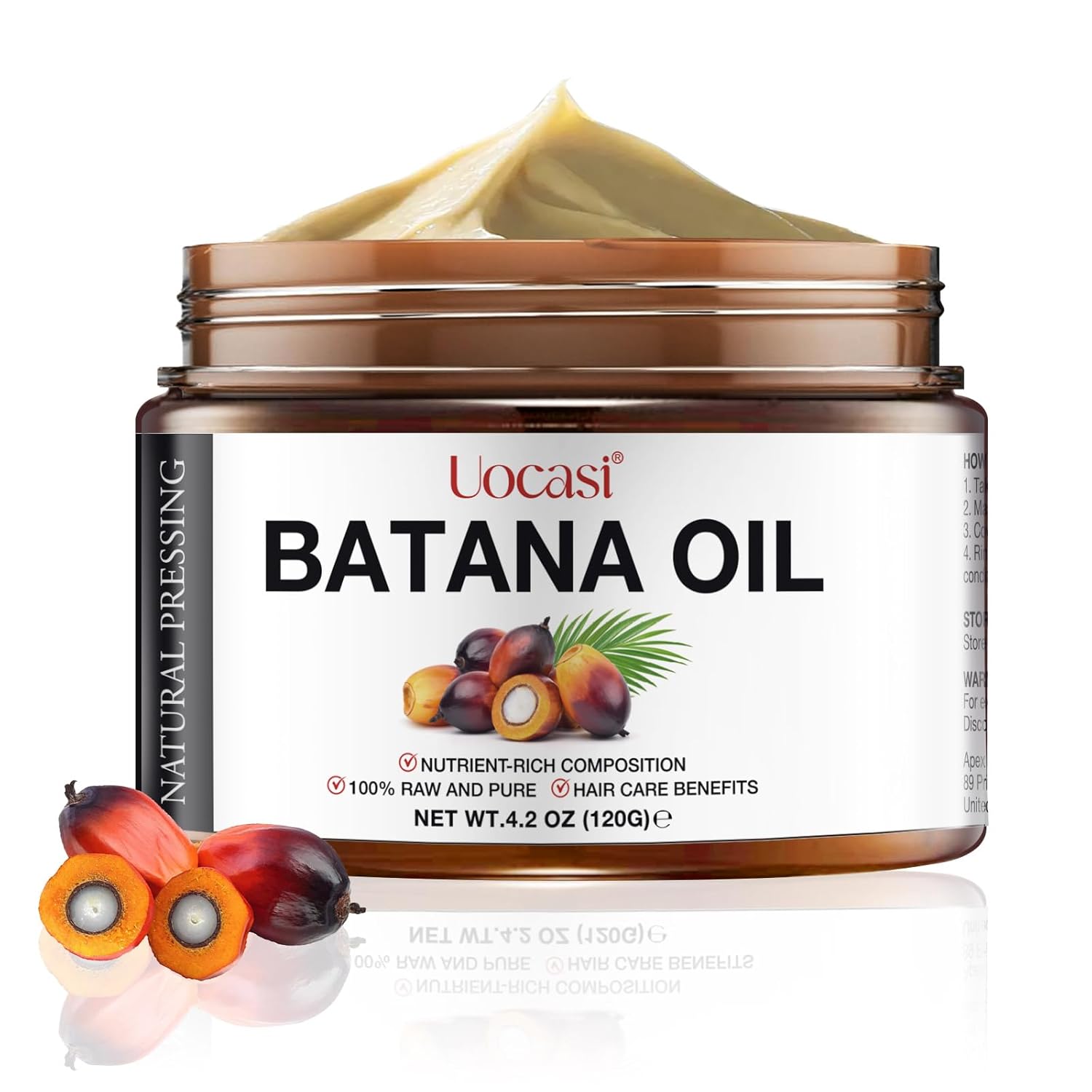 Raw Batana Oil for Hair Growth 4.2 OZ,100% Pure Natural Batana Oil Unrefined – Prevent Hair Loss and Promotes Hair thickness for Women & Men Raw Batana Oil for Hair Growth 4.2 OZ,100% Pure Natural Batana Oil Unrefined – Prevent Hair Loss and Promotes Hair thickness for Women & Men