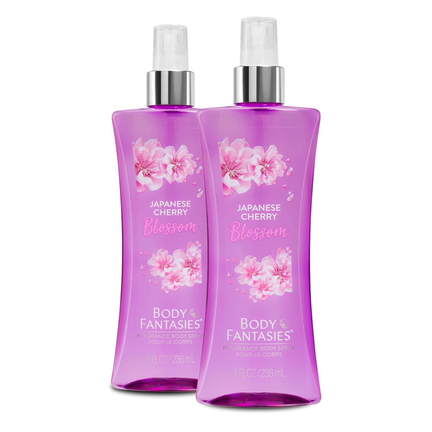 Body Fantasies Signature Fragrance Body Spray, Japanese Cherry Blossom, 8 fl oz (Pack of 2) Body Fantasies Signature Fragrance Body Spray, Japanese Cherry Blossom, 8 fl oz (Pack of 2)