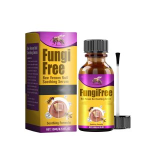 Bee Venom Nail Care Solution,Bee Venom Nail Treatment Serum,Natural Ingrown Toenail and Nail Growth Repair, Strengthens and Moisturizes Thin Nails (1PCS)