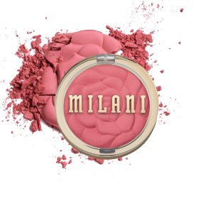 Milani Rose Powder Blush – Wild Rose (0.6 Ounce) Cruelty-Free Blush – Shape, Contour & Highlight Face with Matte or Shimmery Color