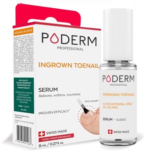 PODERM – 2 in 1 TOENAIL INTEGRAL RELIEVER – Soften Nail – Toe and Fingernail Pain Reliever – Emollient properties – 100% Natural Ingredients and Vegan – Quick & Easy – Swiss Made (INTEGRAL RELIEVER)