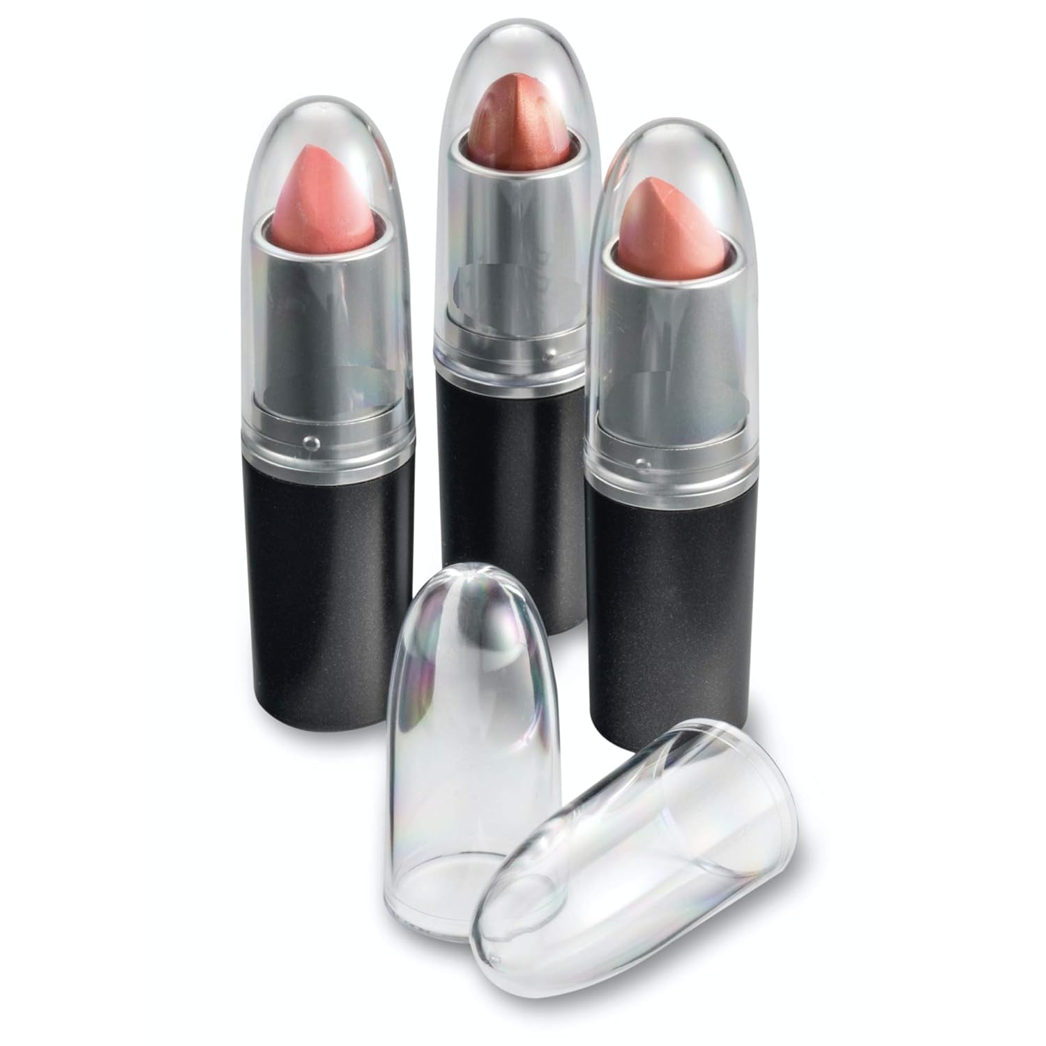 Clear Acrylic Lipstick Caps – Replaces Original Individual MAC Lipstick Caps – See Your Favorite Lipstick Color Easily (24 Pack) Clear Acrylic Lipstick Caps – Replaces Original Individual MAC Lipstick Caps – See Your Favorite Lipstick Color Easily (24 Pack)