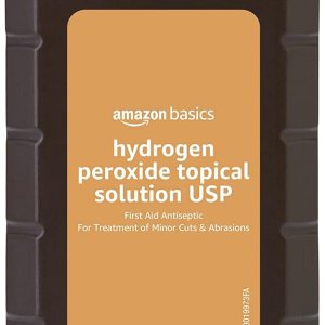 Amazon Basics Hydrogen Peroxide Topical Solution USP, 32 Fl Oz, Pack of 1